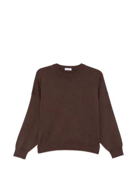 Brunello Cucinelli long-sleeves sweater Brown M12244410C4211