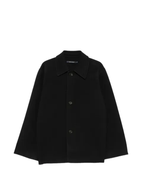 Sofie D'hoore Cousin button-fastening classic-collar coat Black COUSINWBLA03