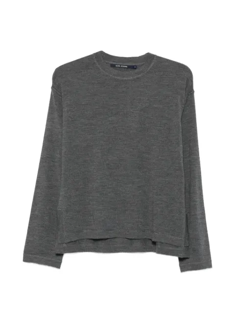 Sofie D'hoore Mateo long-sleeve crew-neck knit Grey MATEOYFI01