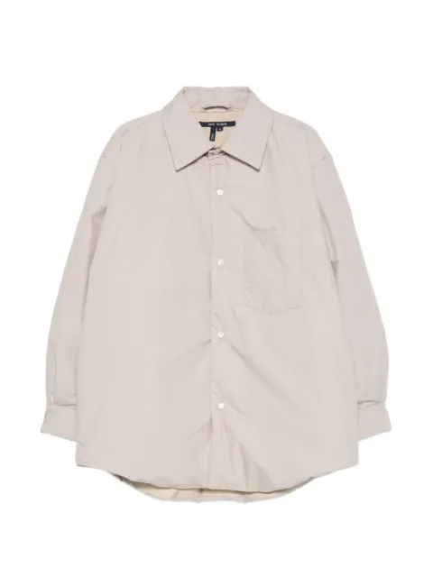 Sofie D'hoore button-up chest-pocket coat Neutrals ORLICTOP02