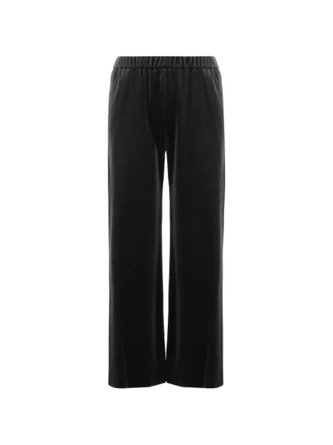 F.It elasticated-waistband straight trousers Black 2228164799