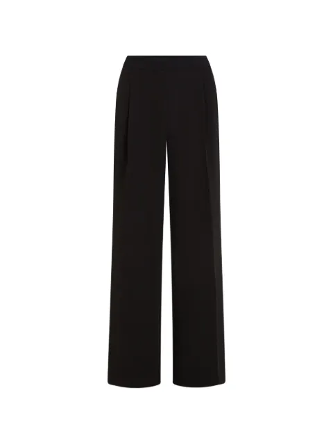 Karl Lagerfeld logo-print trousers Black B3W10087999