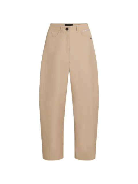 Karl Lagerfeld Ikon Barrel trousers Neutrals B3W100481UT