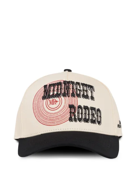 MIDNIGHT RODEO Whiskey logo-embroidered baseball cap Neutrals MRA102W