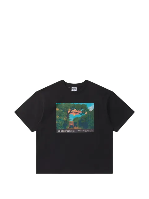 Billionaire Boys Club Wild SS Knit graphic-print T-shirt Black 8614309
