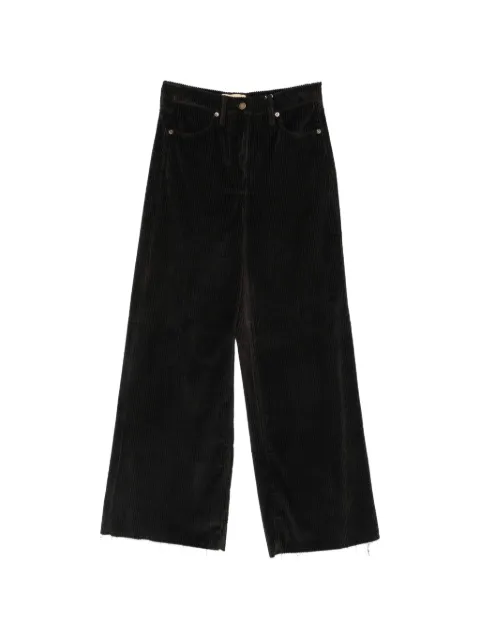 MOMONÌ corduroy wide-leg trousers Brown 266MMOPA04226631MO