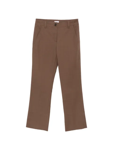 Brunello Cucinelli belt-loops trousers Brown MA126P8854C9812