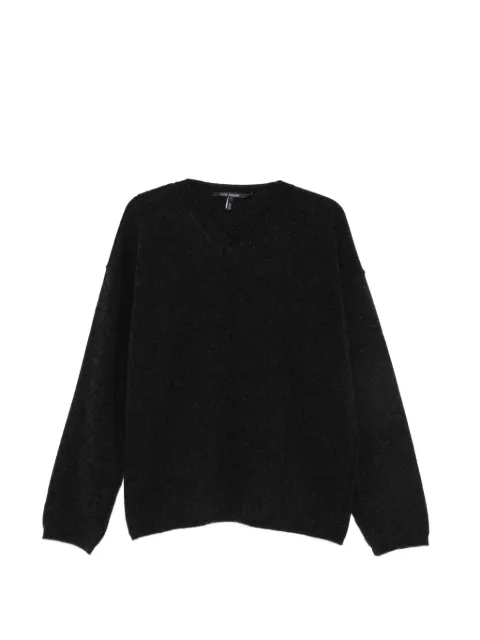Sofie D'hoore V-neck drop-shoulder knit Black MAURICEYCOM03
