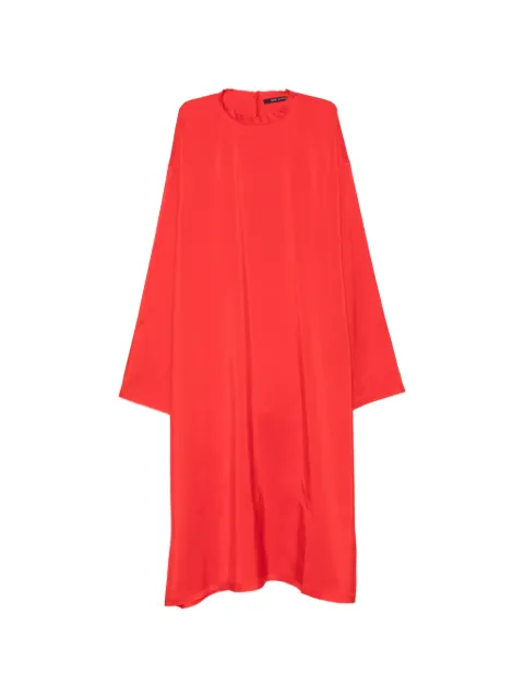 Sofie D'hoore long-sleeve shift midi dress Red DAWNSON03