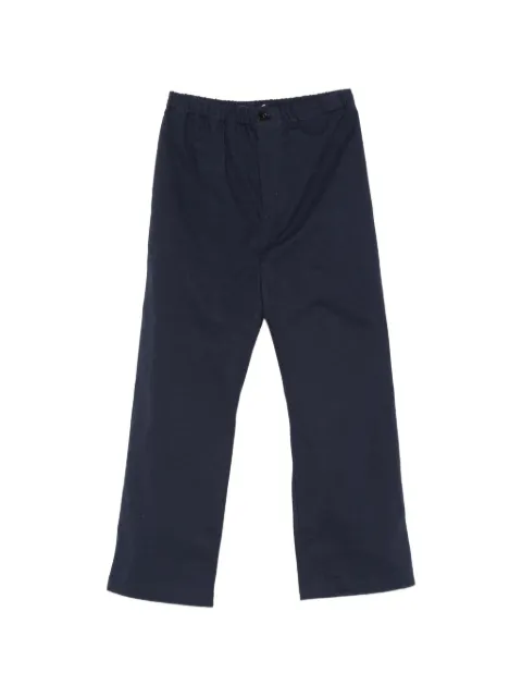 Sofie D'hoore elasticated straight-leg trousers Blue PINOTCOA04