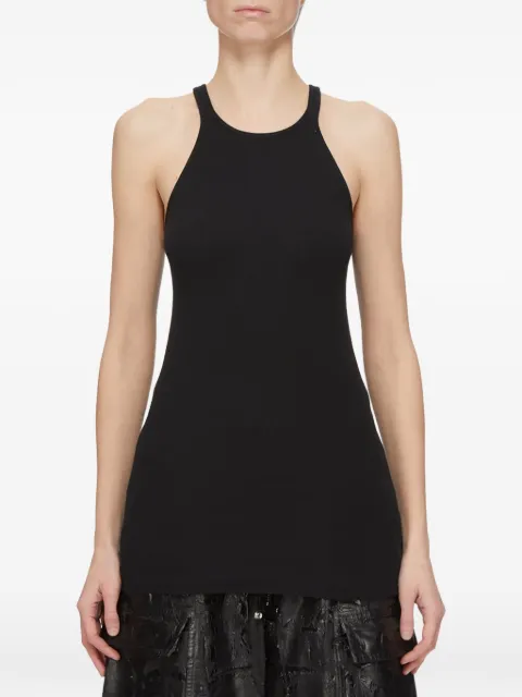 Rick Owens DRKSHDW sleeveless ribbed-knit top Black DS02F6119RN