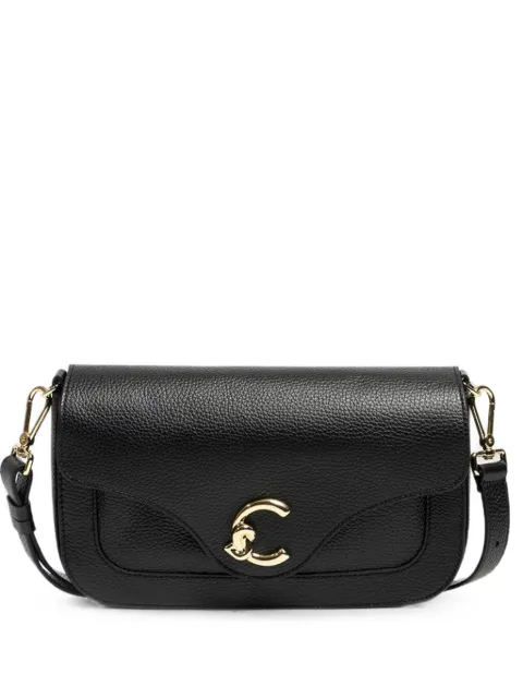 Coccinelle C-Me leather shoulder bag Black E1SSL120321