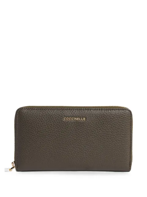 Coccinelle large leather wallet Grey E2MW5113201