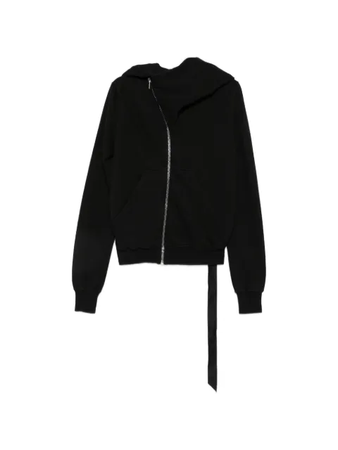 Rick Owens DRKSHDW Mountain zip-up hoodie Black DU02F6286F