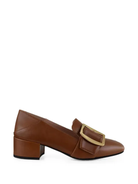 Bally Boucle pumps in amber brown leather Brown 6313880