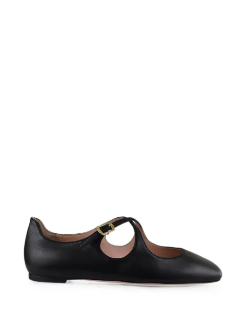 Bally Ballyrina flats in black leather Black 6310421