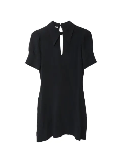Stella McCartney Pre-Owned Blair keyhole mini dress Black NAPPUGBCL143514W