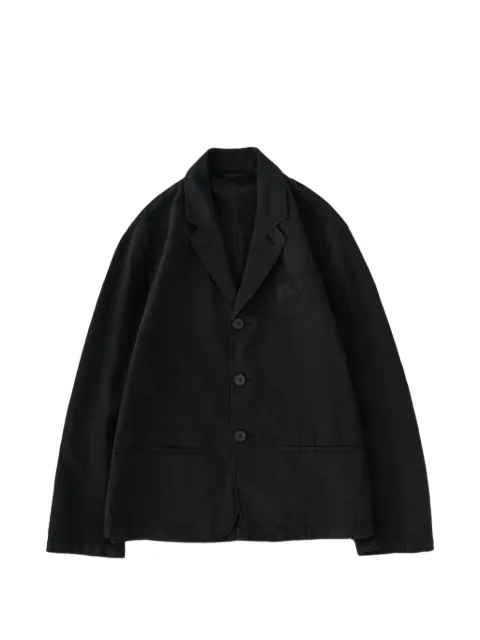 Studio Nicholson Spiel notch-lapels blazer Black SPIELSNM1569