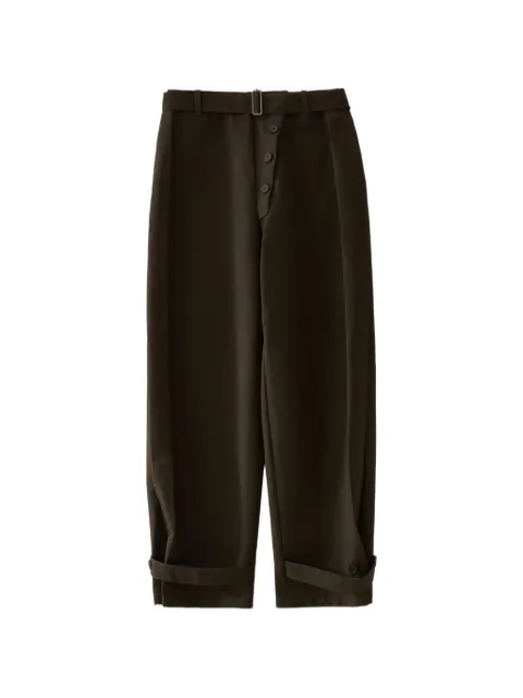 Studio Nicholson Faron belted trousers Brown FARONSNW1829