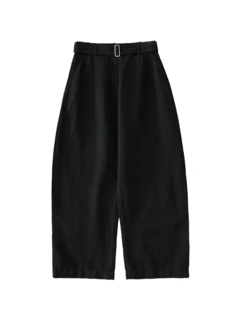 Studio Nicholson Chatto belt-loop trousers Black CHATTOSNW1735