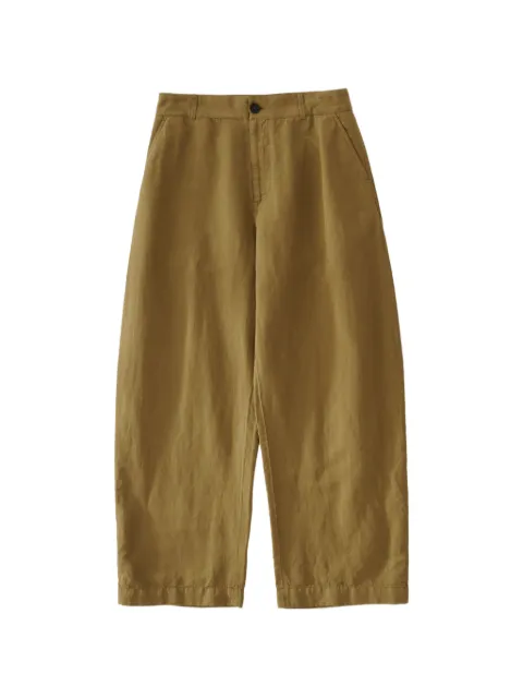 Studio Nicholson Minard garment-dyed trousers Neutrals MINARDSNM1646
