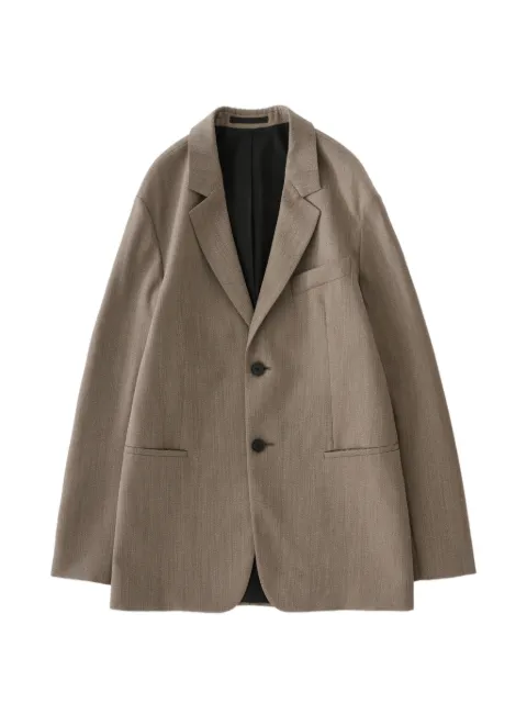 Studio Nicholson Roversi wool blazer Brown ROVERSISNM