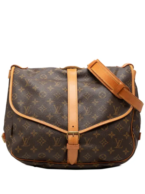 Louis Vuitton Pre-Owned 1991 Monogram Saumur 35 crossbody bag Brown BFXC1VJC0ZYXO811