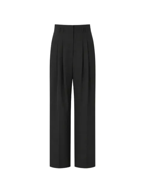 Alberta Ferretti pleated tailored trousers Black AEF262UA03086635