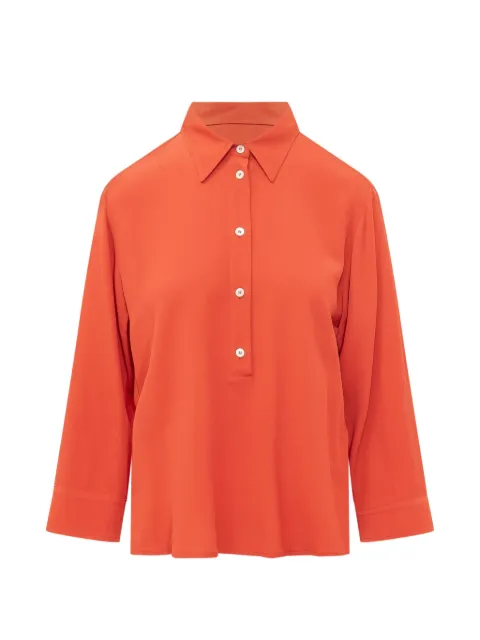 Glanshirt long-sleeve shirt Orange 5S1005L8045