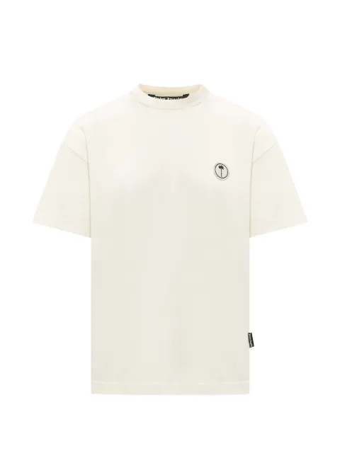 Palm Angels palm regular T-shirt Neutrals PAMAA01F26JR02