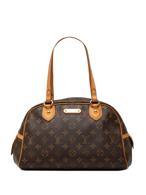 Louis Vuitton Pre-Owned 2010 Monogram Montorgueil PM handbag Brown UWMKTMJJBBOXMUD6