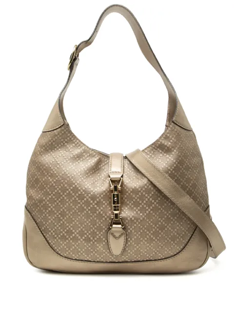 Gucci Pre-Owned 2000-2015 Diamante Calfskin Jackie O Bouvier crossbody bag Gold RWFLF2RAH6O0EXS6