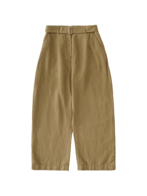Studio Nicholson Chatto belted trousers Brown CHATTOSNW1735