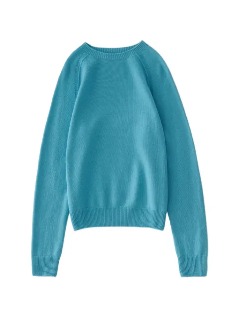 Studio Nicholson Loenne seamless sweater Blue LOENNESNW1858EXTRAFINEMERINOSKY