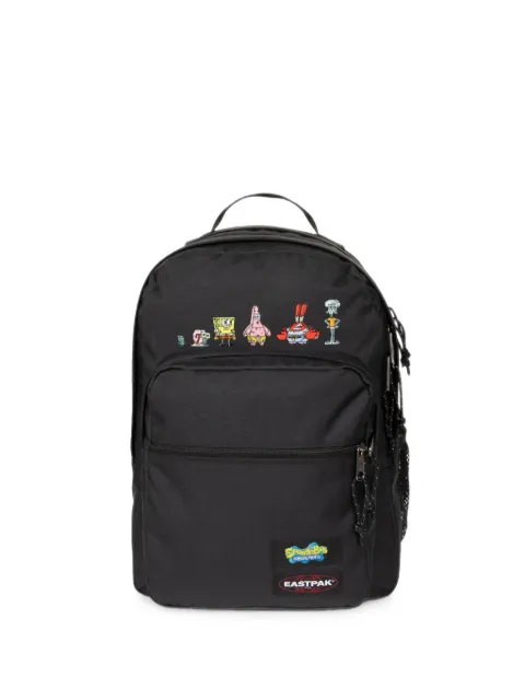 Eastpak SpongeBob SquarePants logo-patch backpack Black EK00040FE0C1