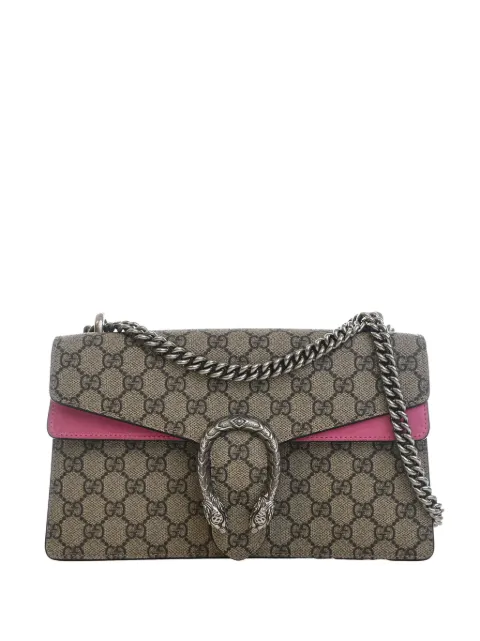 Gucci Pre-Owned 2016-2026 Medium GG Supreme Dionysus shoulder bag Neutrals 02LOBNEQXEPS5RPT