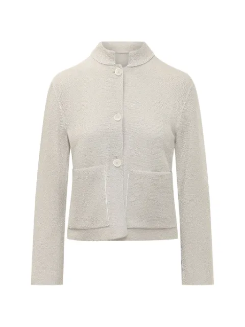 Gran Sasso button-up patch-pocket cardigan White 5726123712