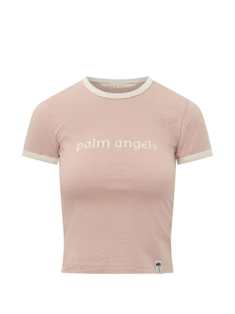 Palm Angels Hollywood slim-fit T-shirt Pink PAWAA04F26JR013B03