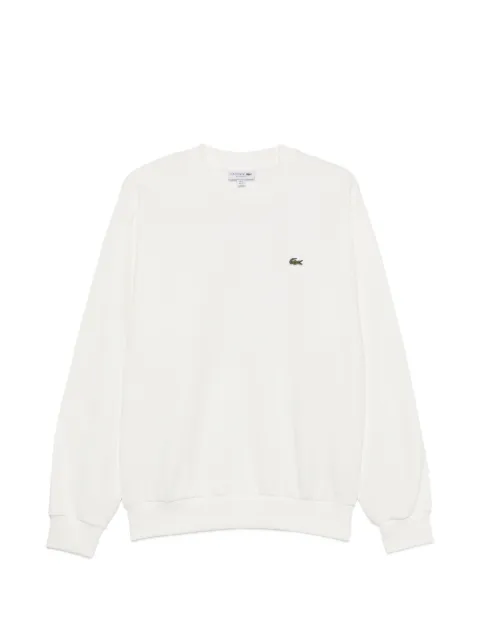 Lacoste logo-patch sweatshirt White SH8868