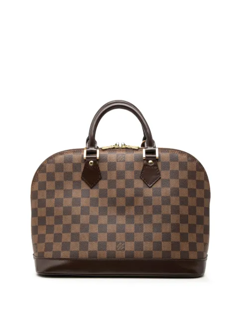 Louis Vuitton Pre-Owned 2003 Damier Ebene Alma PM handbag Brown KKHQMJ63YA2MLZM1