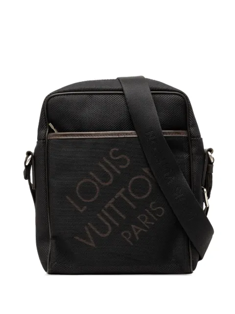 Louis Vuitton Pre-Owned 2009 Damier Geant Citadin crossbody bag Black JUXAIY3CA6Q04C7X