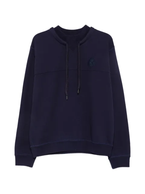 MARANT logo-embroidered drawstring sweater Blue 26PSW0182HAD1M05H