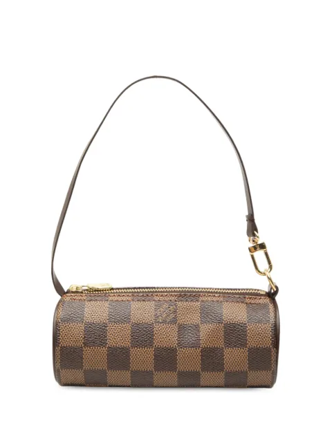 Louis Vuitton Pre-Owned 1990-2010 Damier Ebene Papillon Pochette handbag Brown AA86FPTODR57L1XS