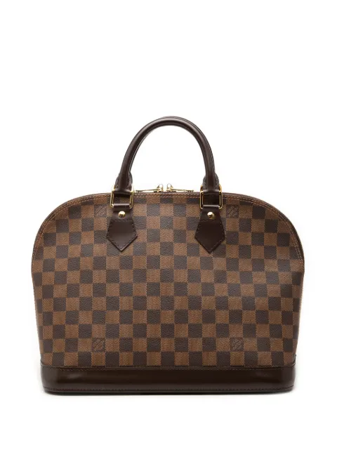 Louis Vuitton Pre-Owned 2008 Damier Ebene Alma PM handbag Brown 7I5VZQ7ZY876U9SA