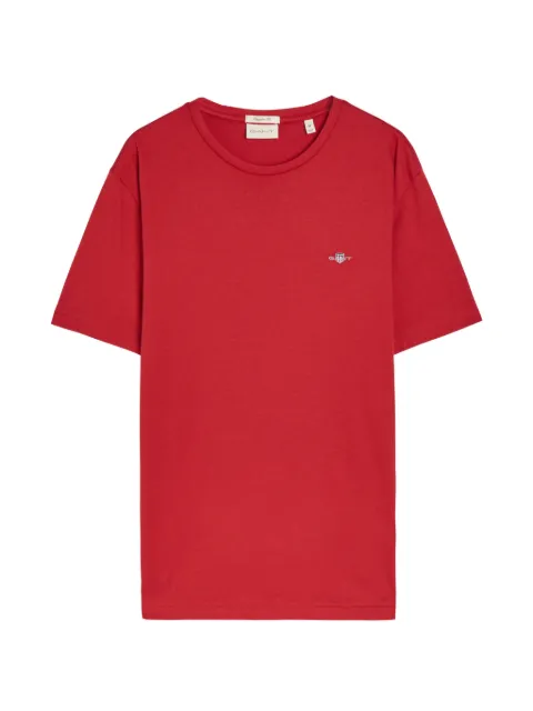 Gant Shield embroidered-logo T-shirt Red 2003184