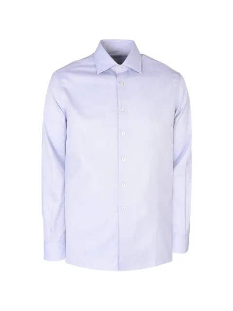 Pal Zileri long-sleeve button-down shirt Grey 9D370L45US267