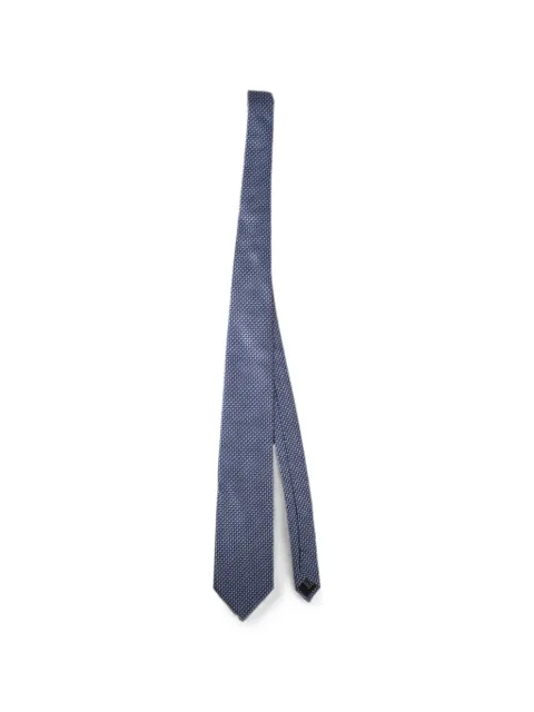 Pal Zileri geometric-pattern tie Blue 9D300V10UT821