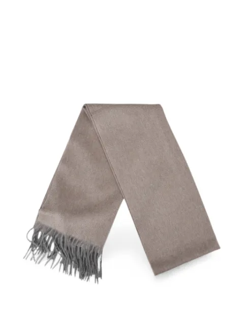 Pal Zileri fringed scarf Brown 9D300H33UT961