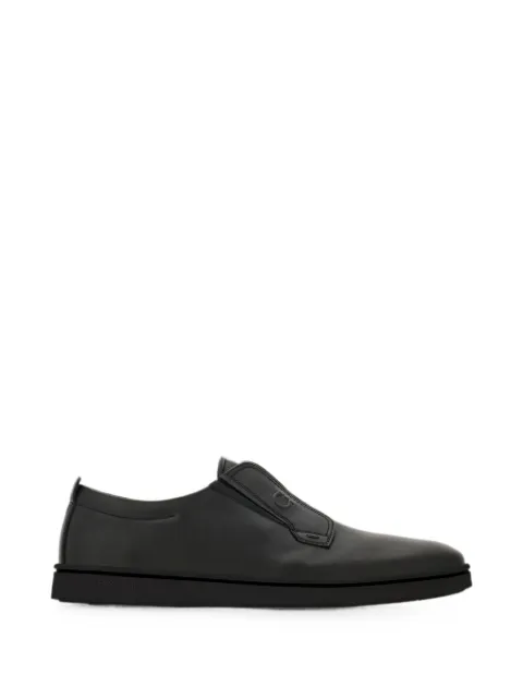 Ferragamo slip-on Derby shoes Black 787042