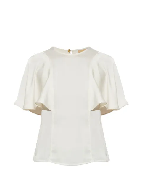Michael Michael Kors cape-sleeve top Neutrals MT6411QAYJ